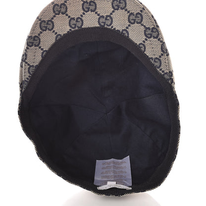 Gucci Monogram Kids Capello Driving Cap M Navy 4 of 5