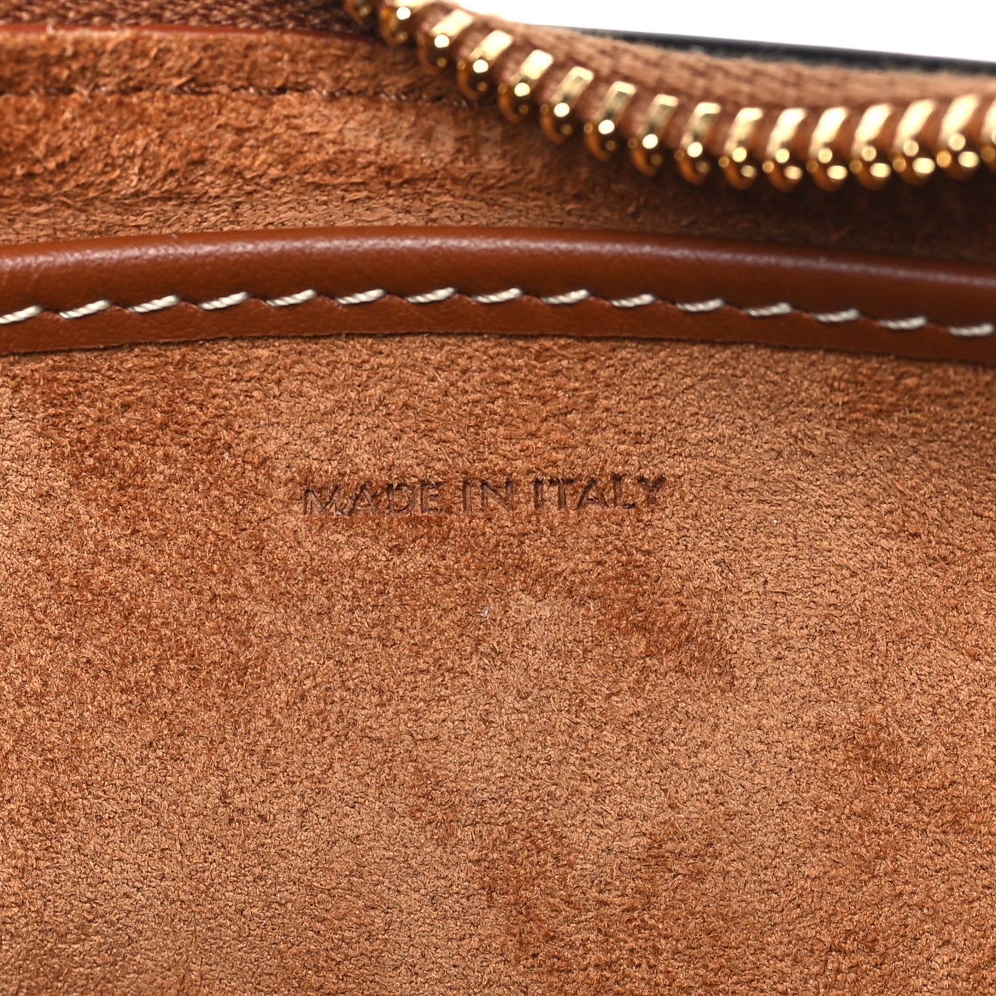 Smooth Calfskin Medium Strap Ava Triomphe Shoulder Bag Tan
