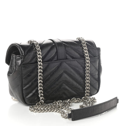 Saint Laurent Calfskin Matelassé Monogram Classic Baby Punk Chain Bag 3 of 9