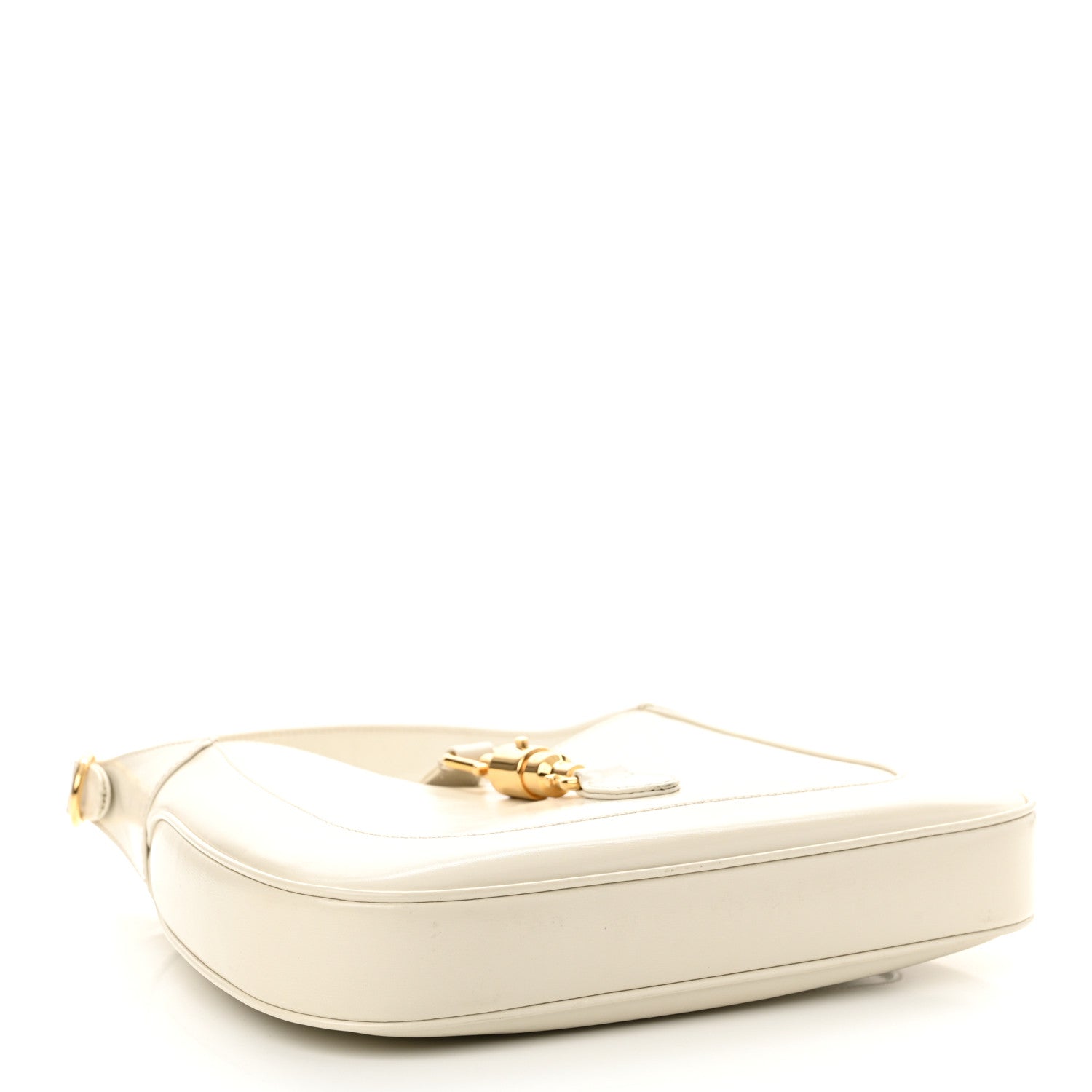 Gucci Boarded Dyana Lux Calfskin Small Jackie 1961 Hobo Mystic White 4 of 14