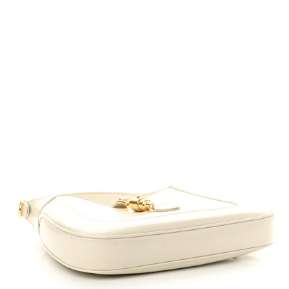 Gucci Boarded Dyana Lux Calfskin Small Jackie 1961 Hobo Mystic White 4 of 14
