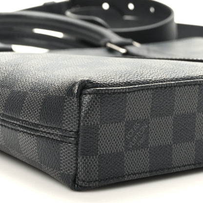 Louis Vuitton Damier Graphite Anton Briefcase 8 of 9