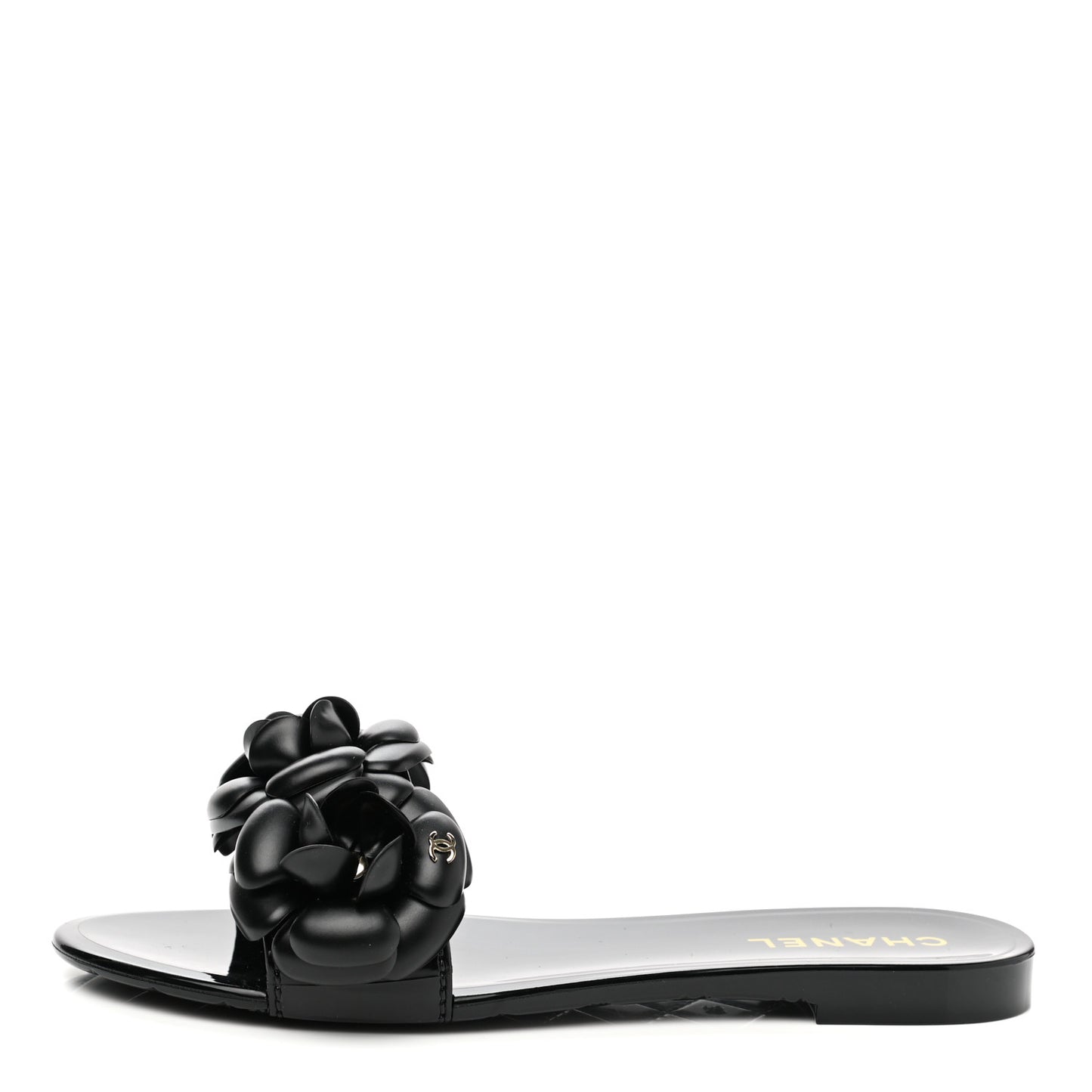 Patent Camellia CC Slides 36 Black