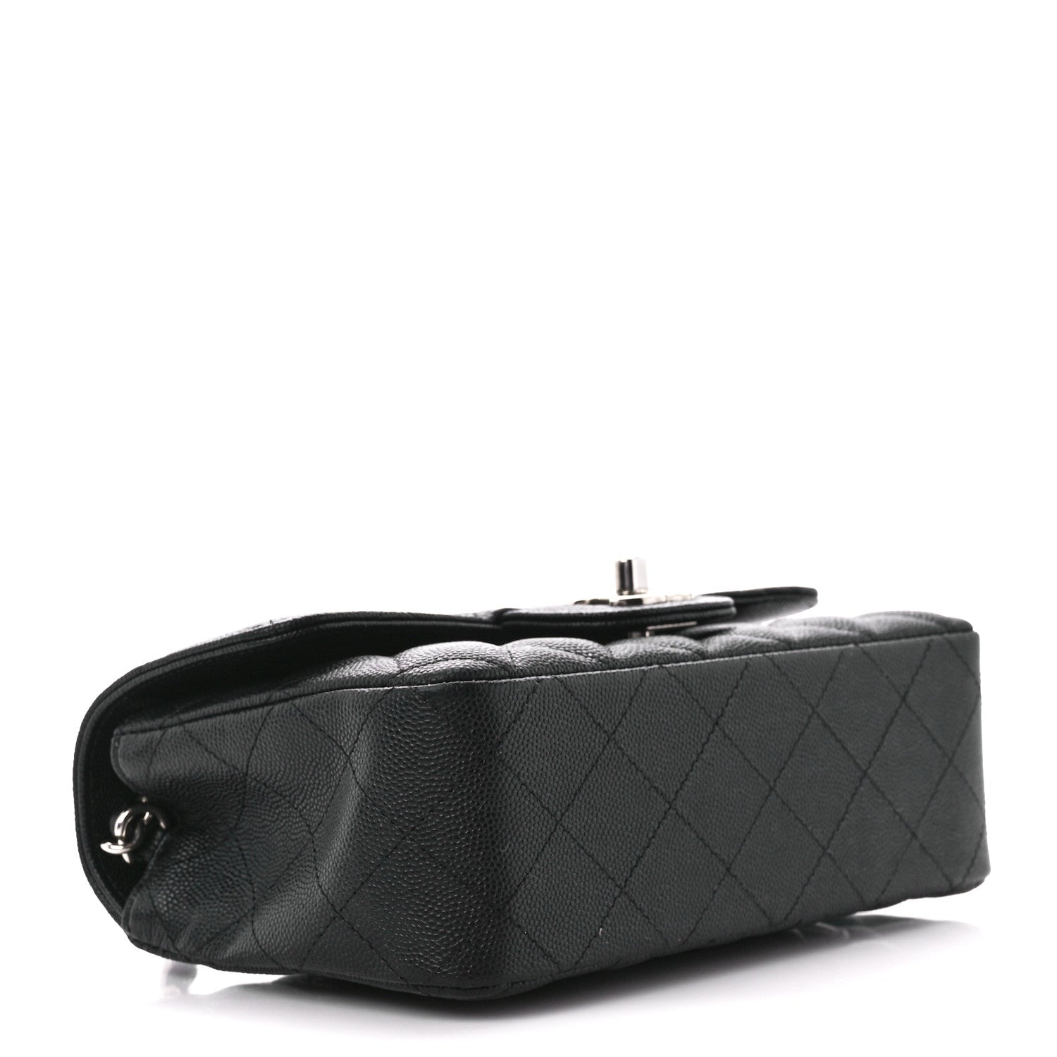 Chanel Caviar Quilted Mini Rectangular Flap Black 4 of 12