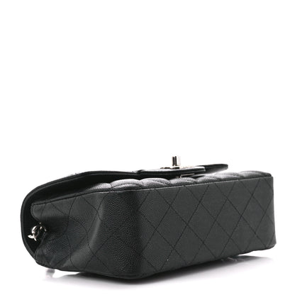 Chanel Caviar Quilted Mini Rectangular Flap Black 4 of 12
