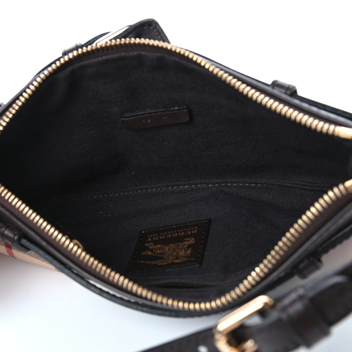 Haymarket Check Belt Shoulder Bag Chocolate