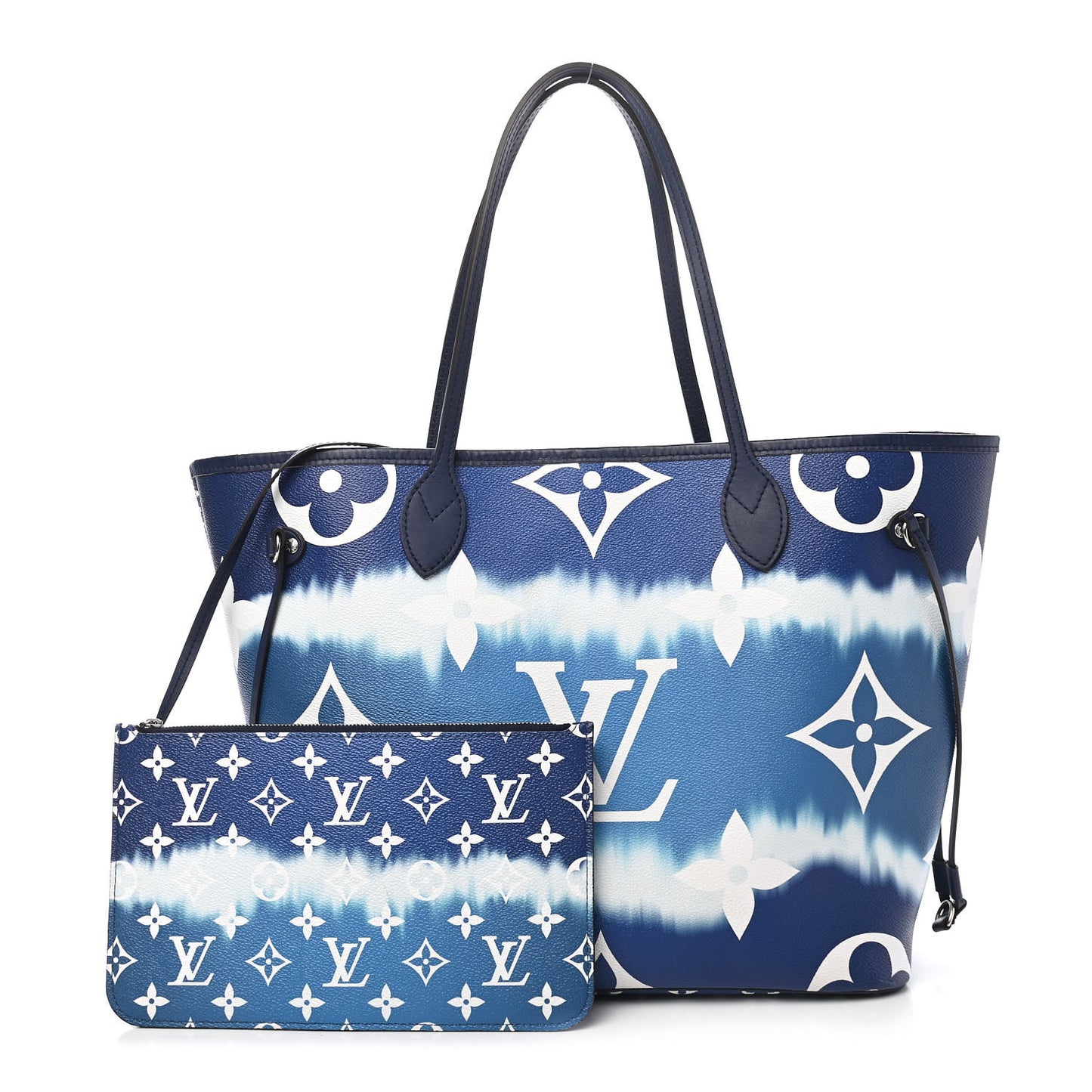 Monogram Escale Neverfull MM Blue