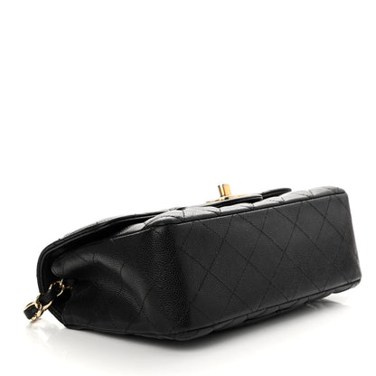 Chanel Caviar Quilted Mini Rectangular Flap Black 4 of 12