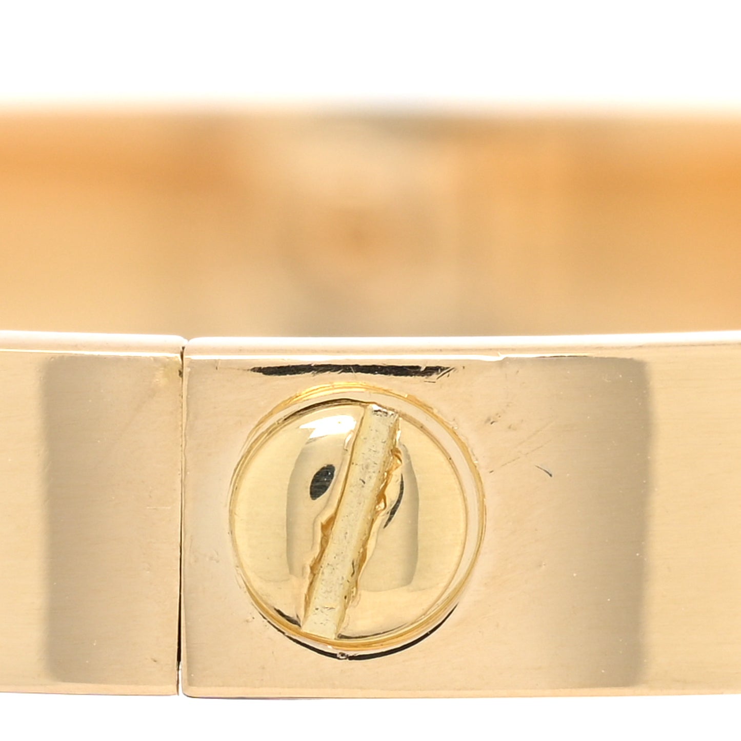 18k Yellow Gold LOVE Bracelet 16