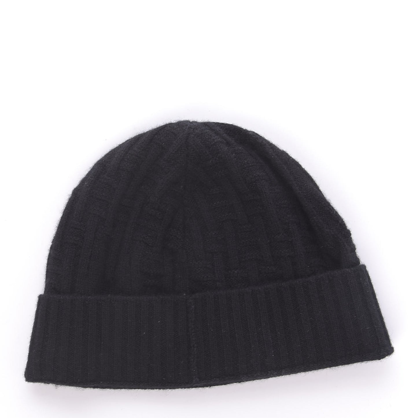 Cashmere Mens Beanie Hat L Marine