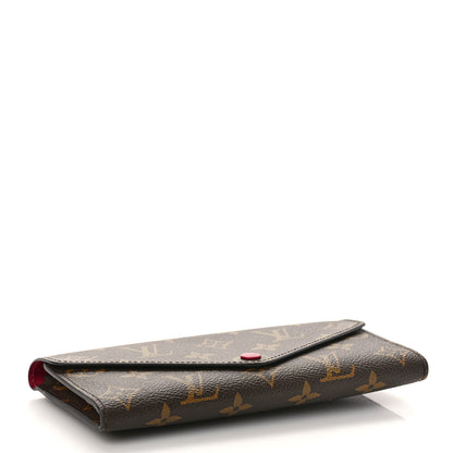 Louis Vuitton Monogram Sarah Wallet NM Fuchsia 4 of 9