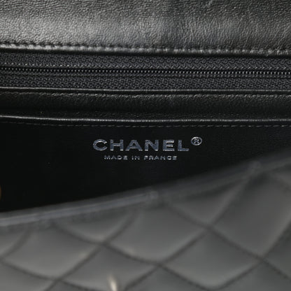 Chanel Lambskin Quilted Mini Rectangular Flap Black 6 of 14