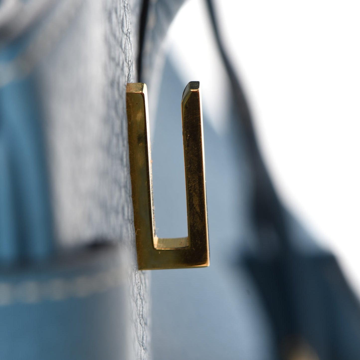 Taurillon Clemence Birkin 35 Blue Jean