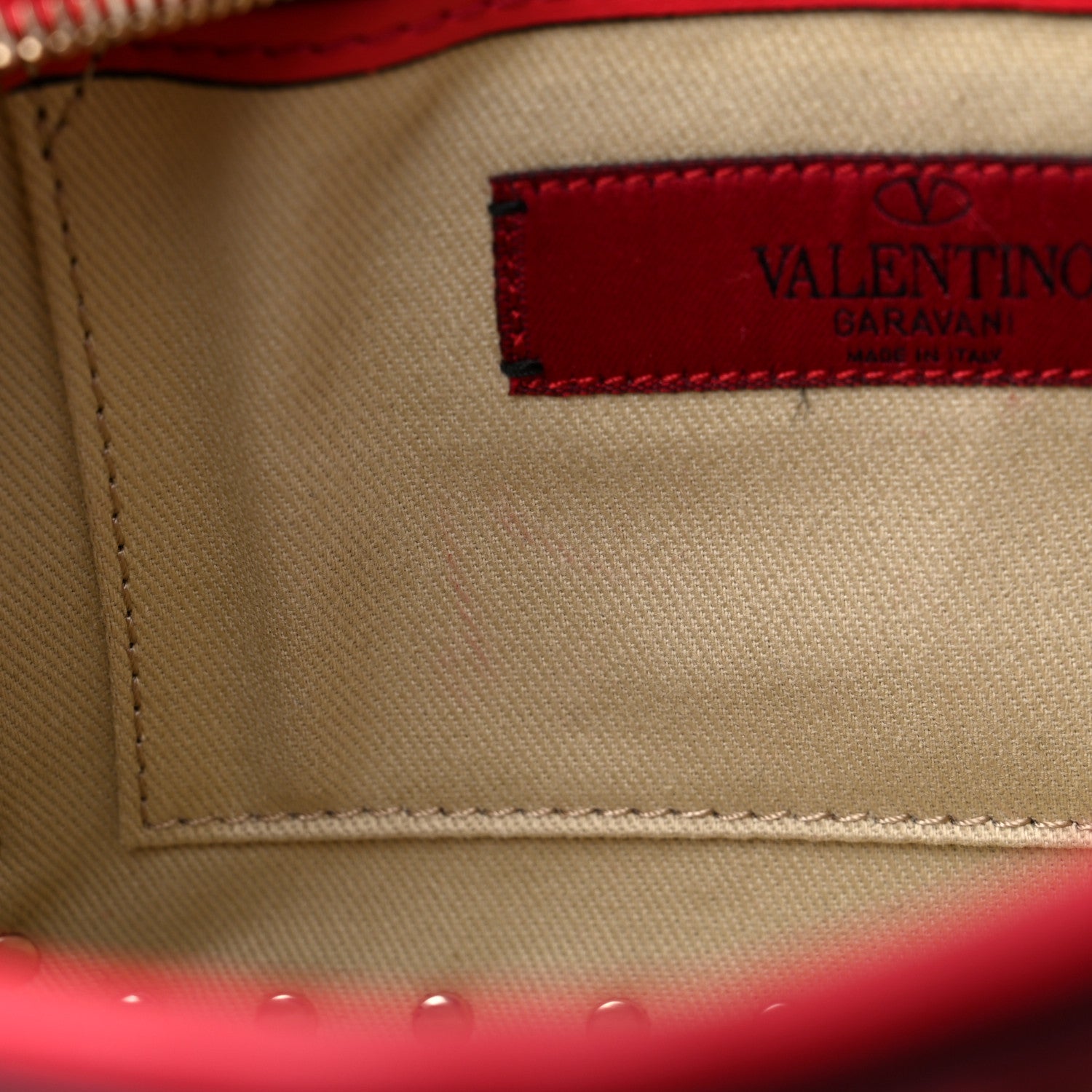 Valentino Garavani Calfskin Rockstud Camera Crossbody Bag Deep Coral 9 of 10