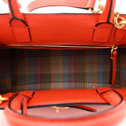 Mulberry Heavy Grain Small Belted Bayswater Tote Hibiscus 4 of 10