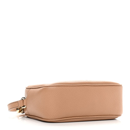 Gucci Pebbled Calfskin Small Soho Disco Bag Rose Beige 4 of 13
