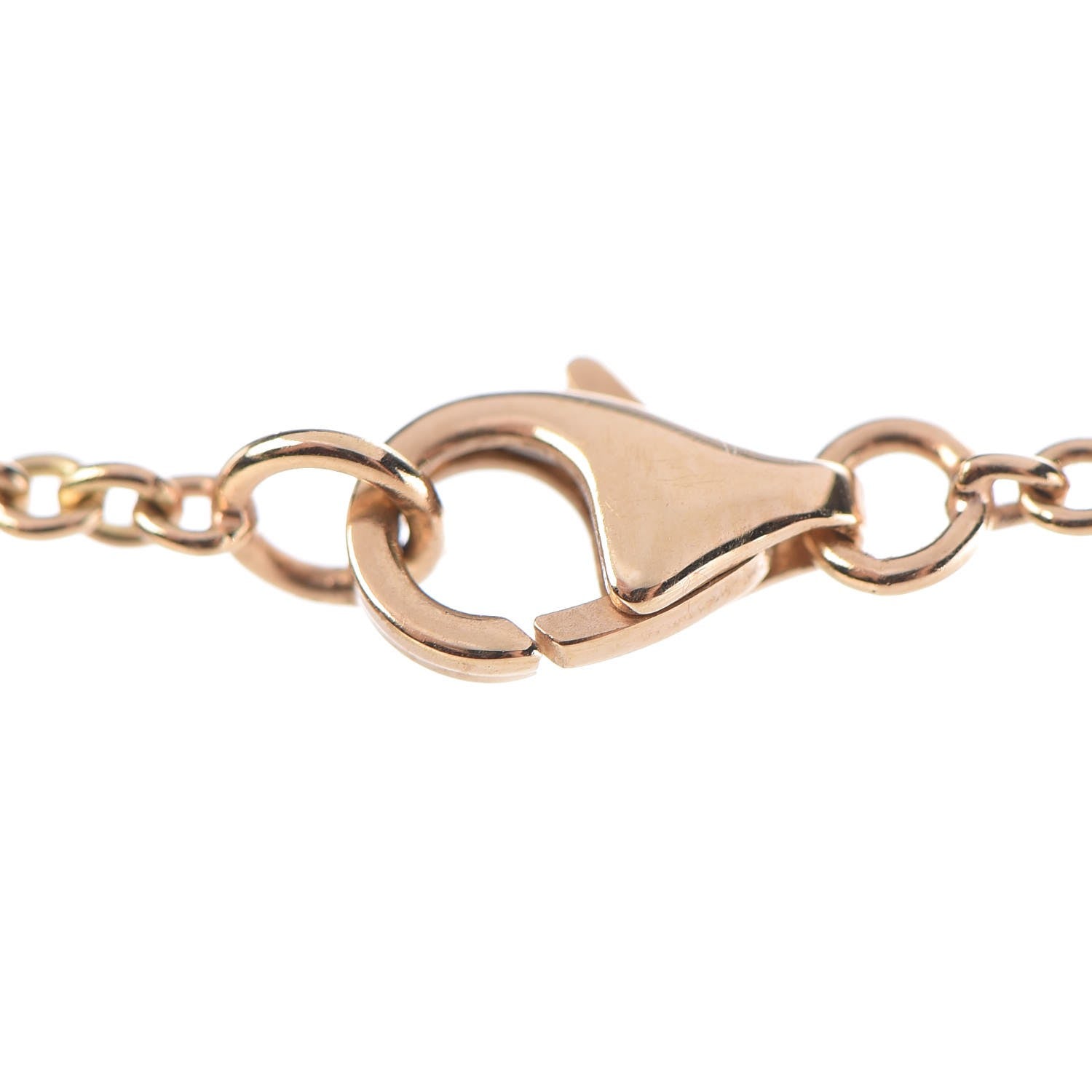 Cartier 18K Yellow Gold Interlocking LOVE Necklace 6 of 7