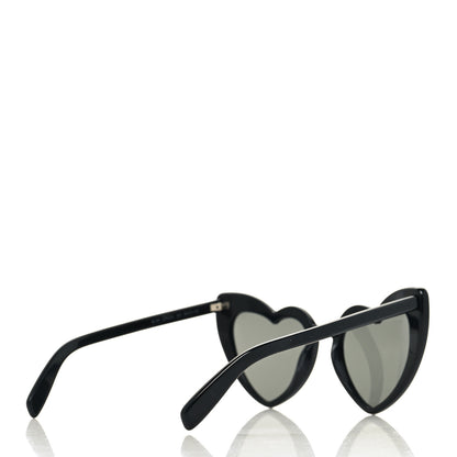 Saint Laurent Acetate Heart Frame Loulou SL181 Sunglasses Black 4 of 7