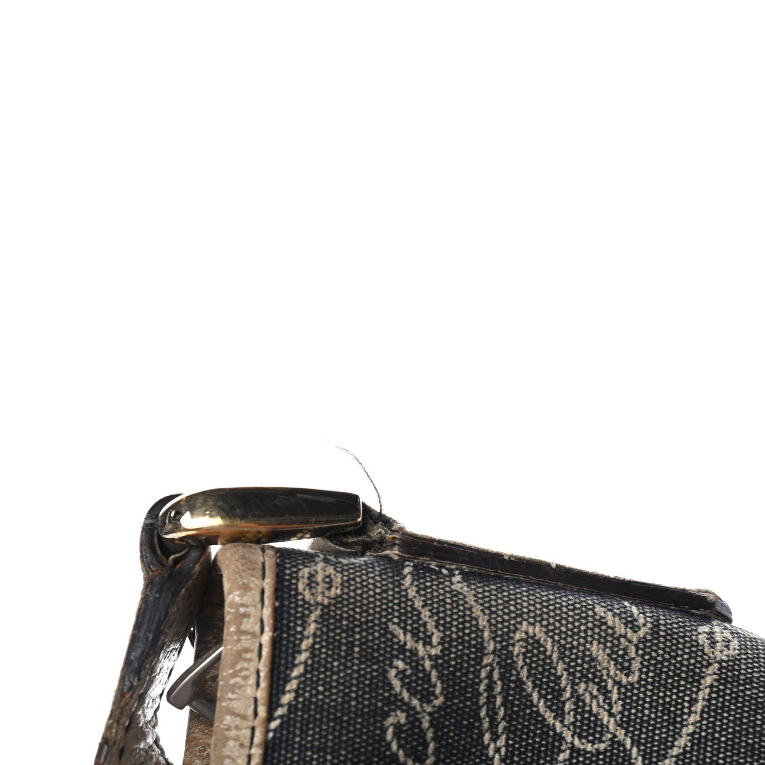 Gucci Canvas Gucci Print Abbey Messenger Bag Blue 5 of 5