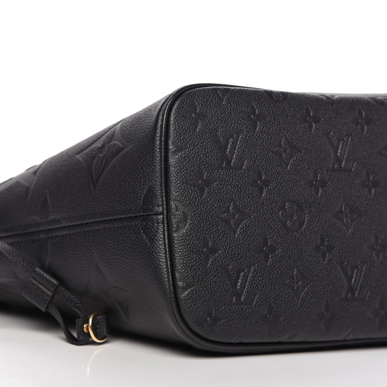 Louis Vuitton Empreinte Monogram Giant Neverfull MM Black 6 of 8