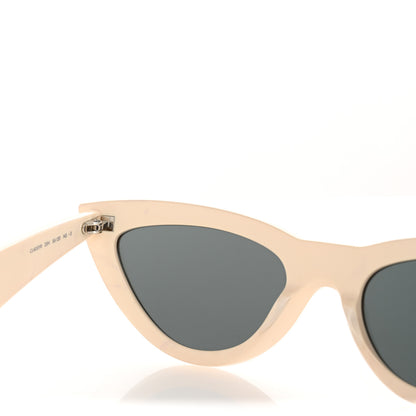 Celine Acetate Cat Eye Sunglasses CL40019I Ivory 8 of 10