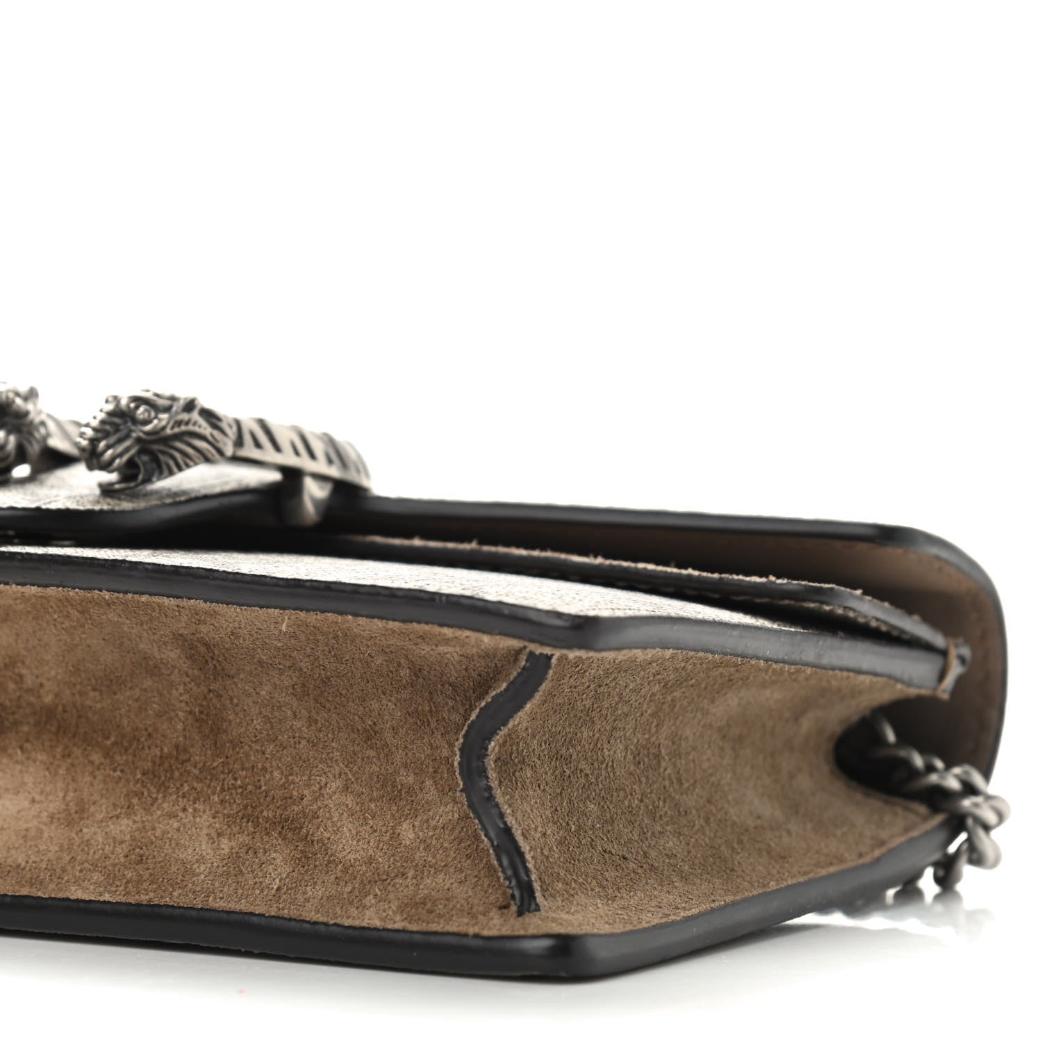 Gucci GG Supreme Monogram Super Mini Dionysus Shoulder Bag Taupe 8 of 8
