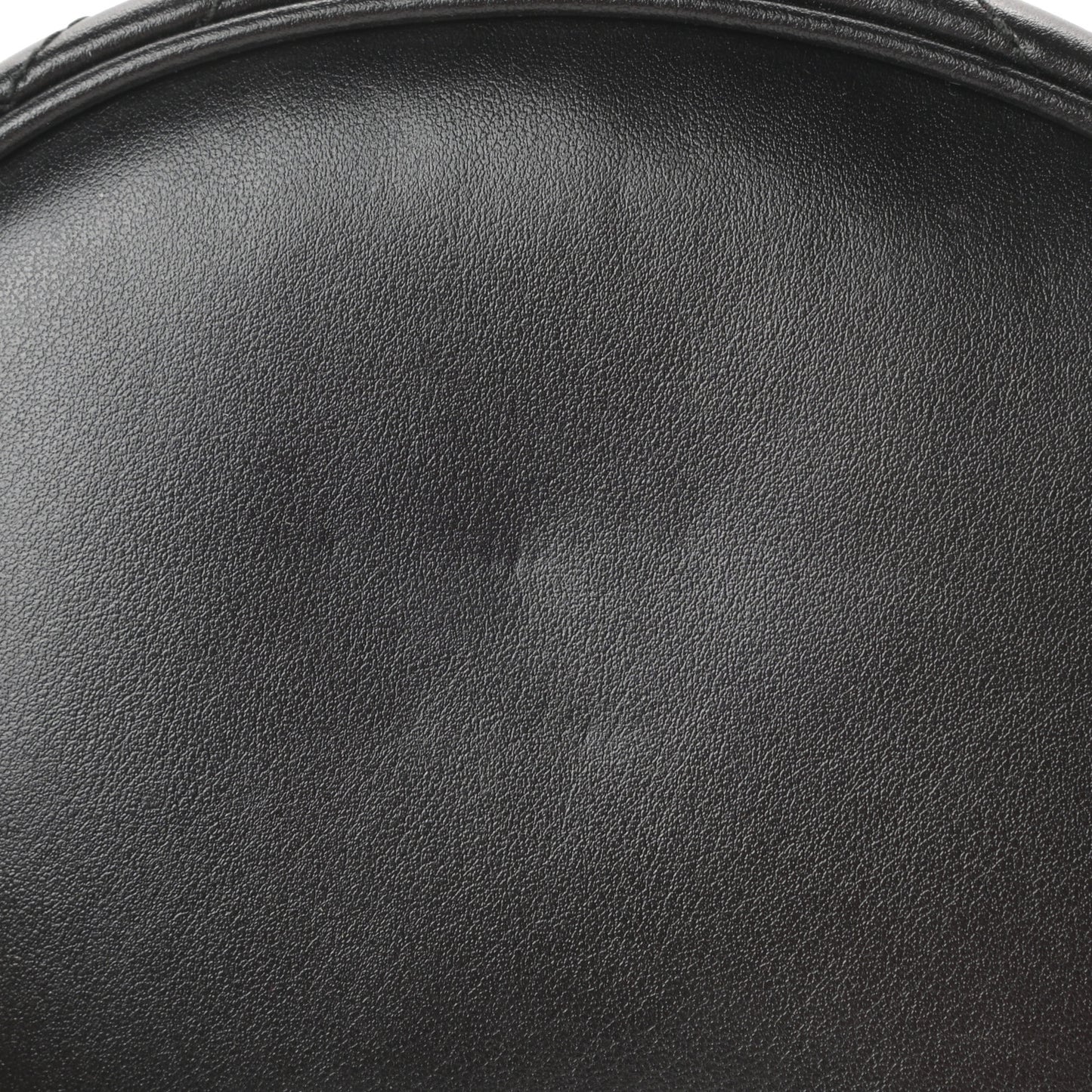 Calfskin Matelasse Mini GG Marmont Round Backpack Black