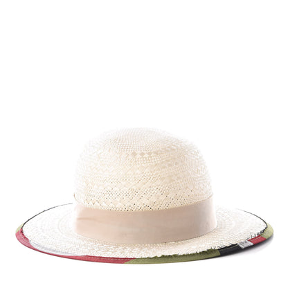 Gucci Straw Hat L Sand Bordeaux 1 of 5