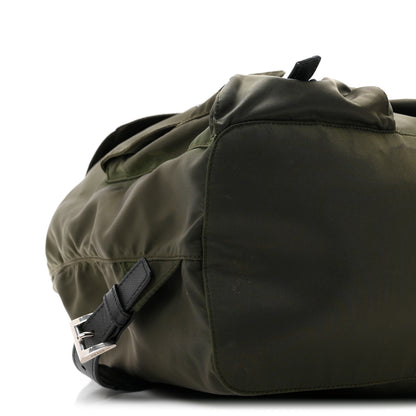 Prada Nylon Vela Medium Backpack Mimetico 17 of 21