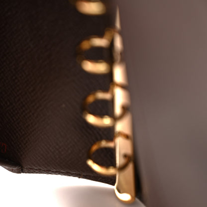 Louis Vuitton Damier Ebene Small Ring Agenda Cover 7 of 9