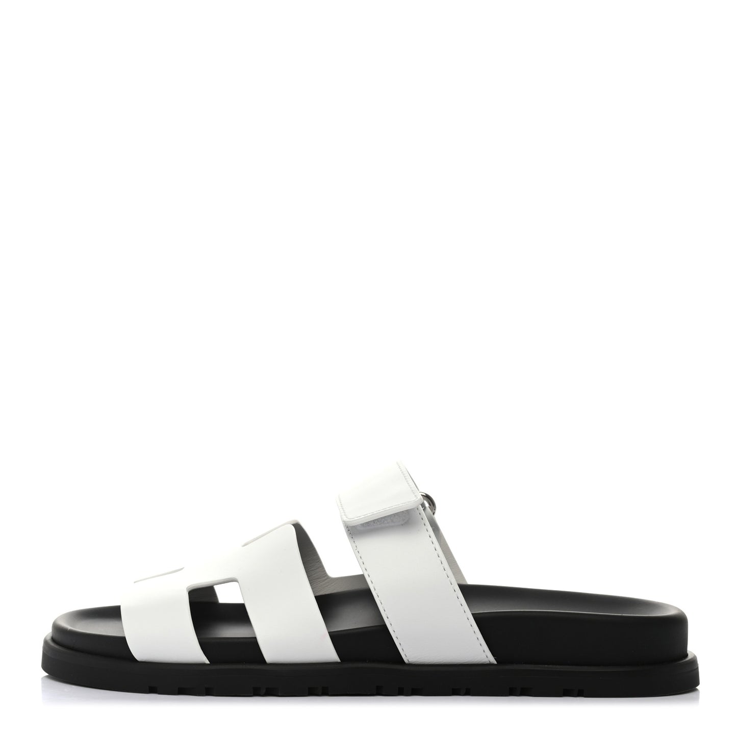 Calfskin Womens Chypre Sandals 38 White