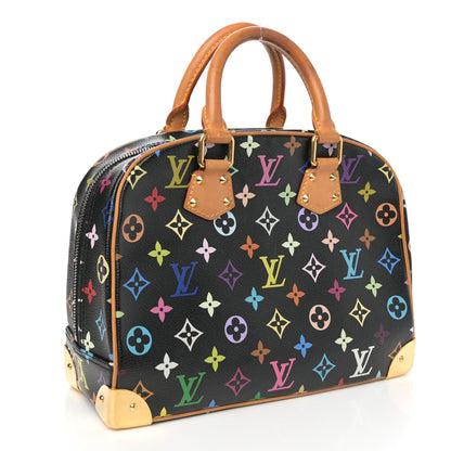 Louis Vuitton Monogram Multicolor Trouville Black 3 of 12