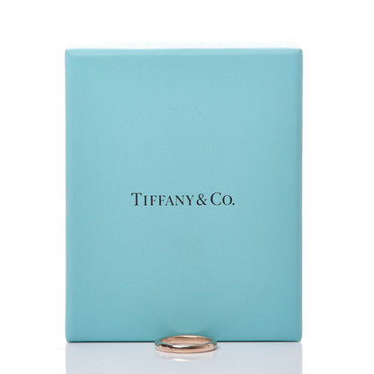 Tiffany 18K Rose Gold Elsa Peretti Stacking Band Ring 52 6 5 of 5