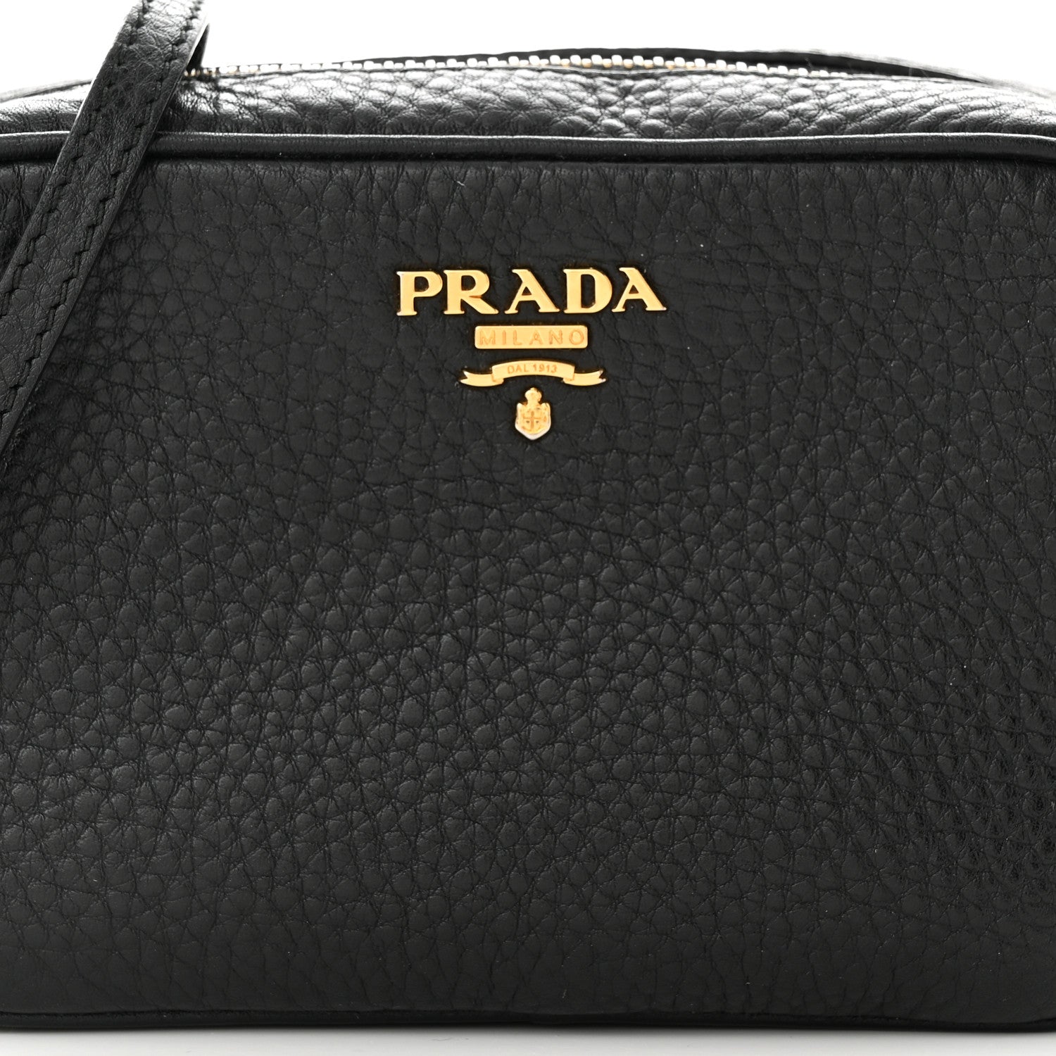 Prada Vitello Daino Mini Camera Crossbody Black 8 of 11