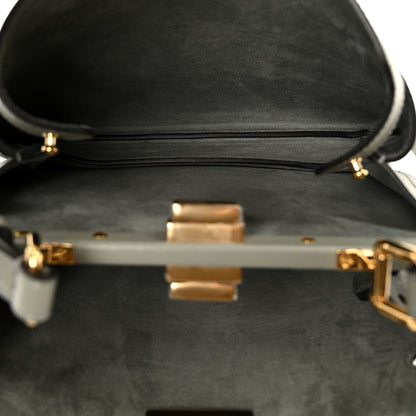 Fendi Vitello Small Soft Peekaboo Satchel Matche Latte 5 of 11