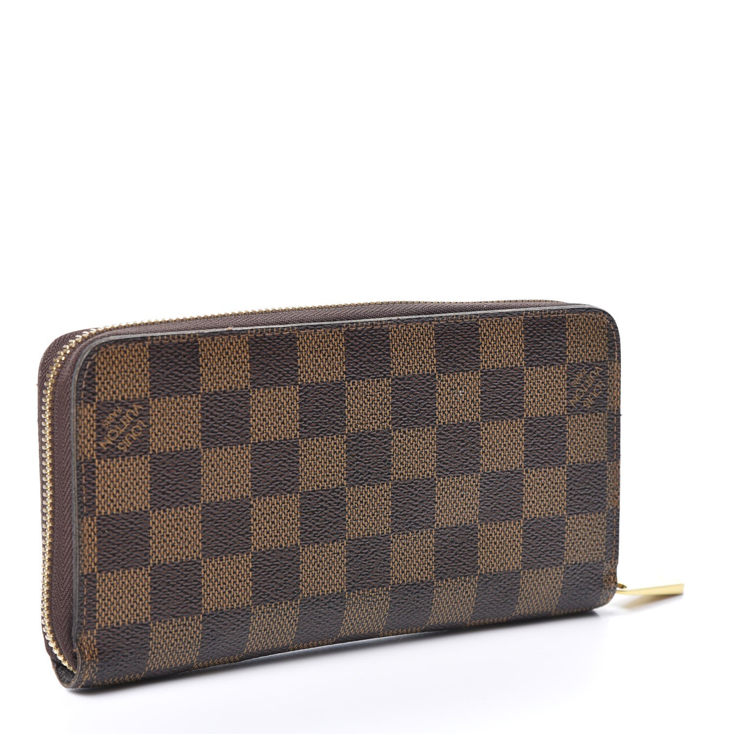 Louis Vuitton Damier Ebene Zippy Wallet 2 of 11