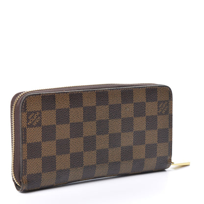 Louis Vuitton Damier Ebene Zippy Wallet 2 of 11