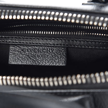 Givenchy Sugar Goatskin Striped Small Antigona Black Red 7 of 11