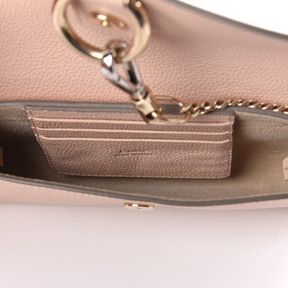 Chloe Calfskin Mini Faye Shoulder Bag Cement Pink 7 of 9
