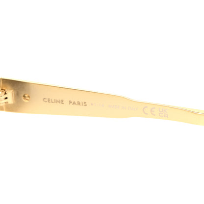 Celine Metal Triomphe 01 Sunglasses CL40235U Gold Green 6 of 7