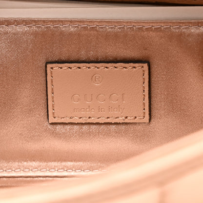 Gucci Nappa Vertical Matelasse Small Maxi Horsebit Chain Shoulder Bag Beige 6 of 10