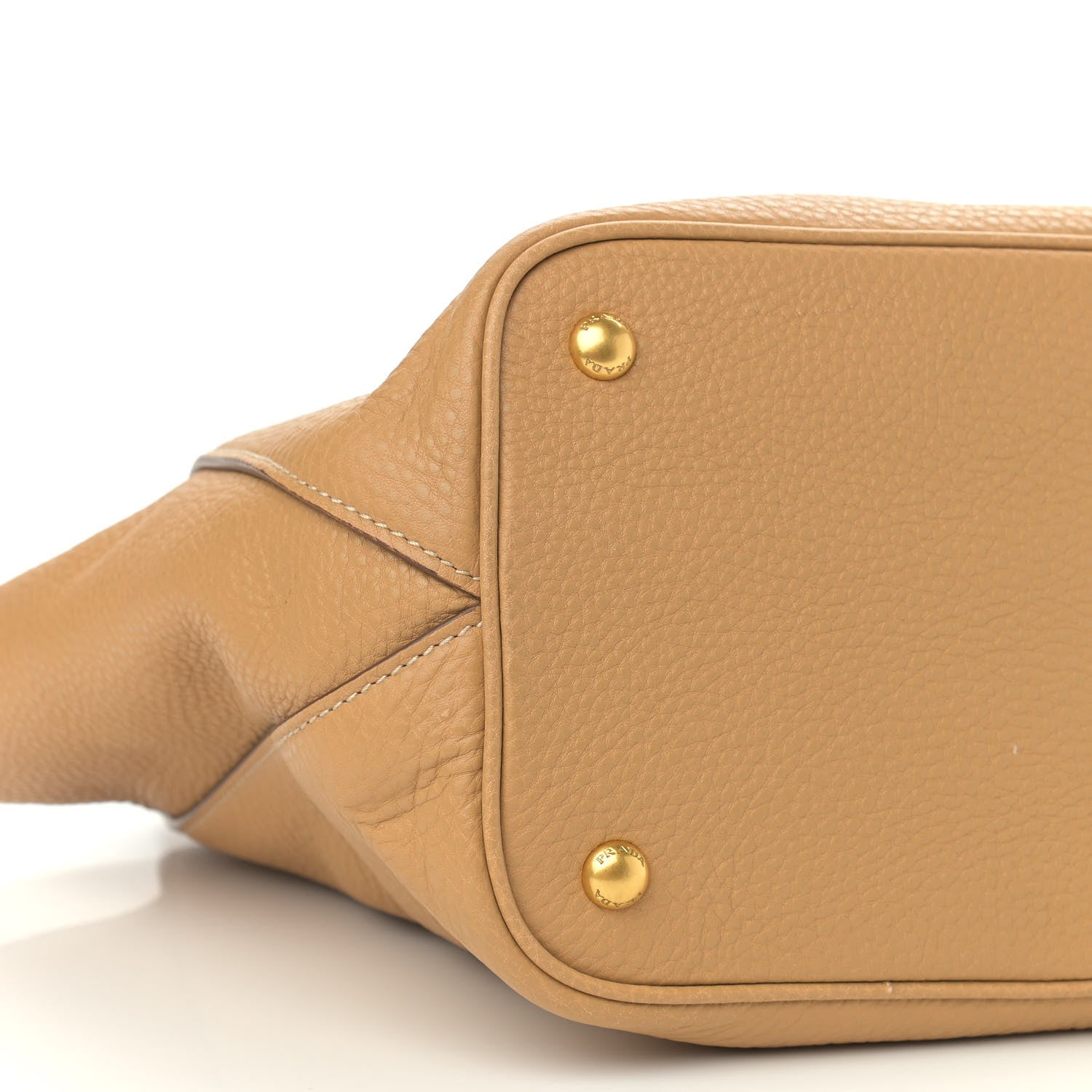 Prada Vitello Daino Shopping Tote Sughero 9 of 15
