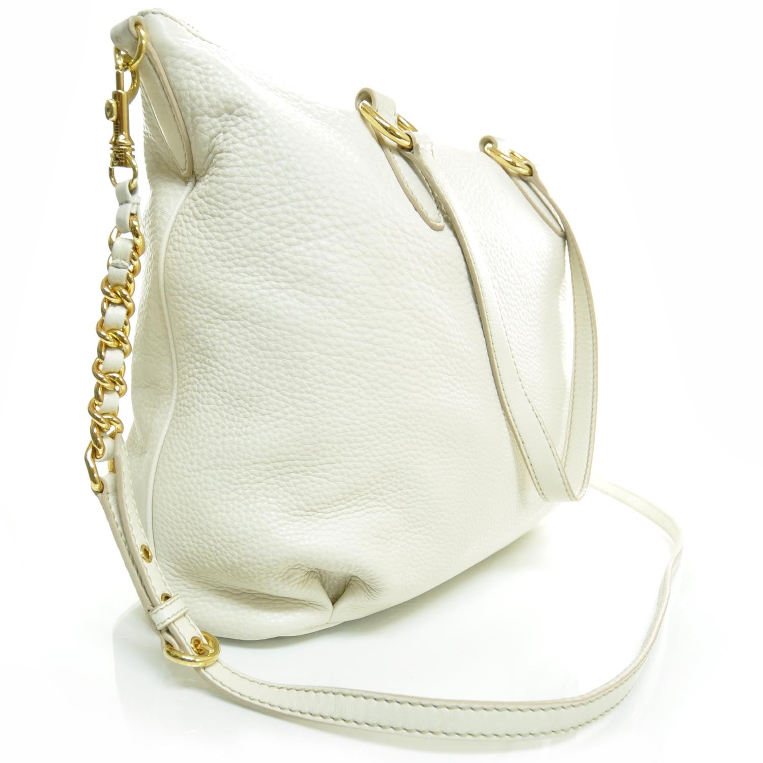 Miu Miu Leather Shoulder Bag 2 of 12
