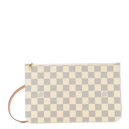 Louis Vuitton Damier Azur Neverfull MM GM Pochette 1 of 6