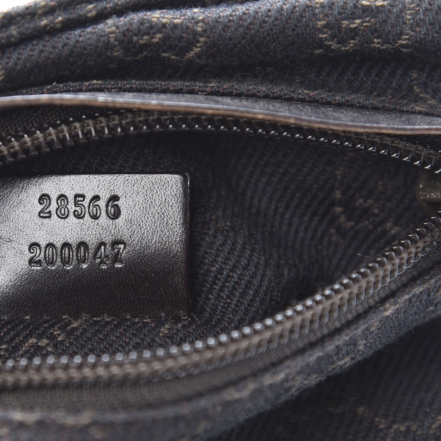 Gucci GG Monogram Double Pocket Belt Bag Black 7 of 12