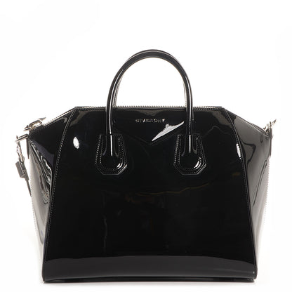 Givenchy Patent Calfskin Medium Antigona Black 1 of 11
