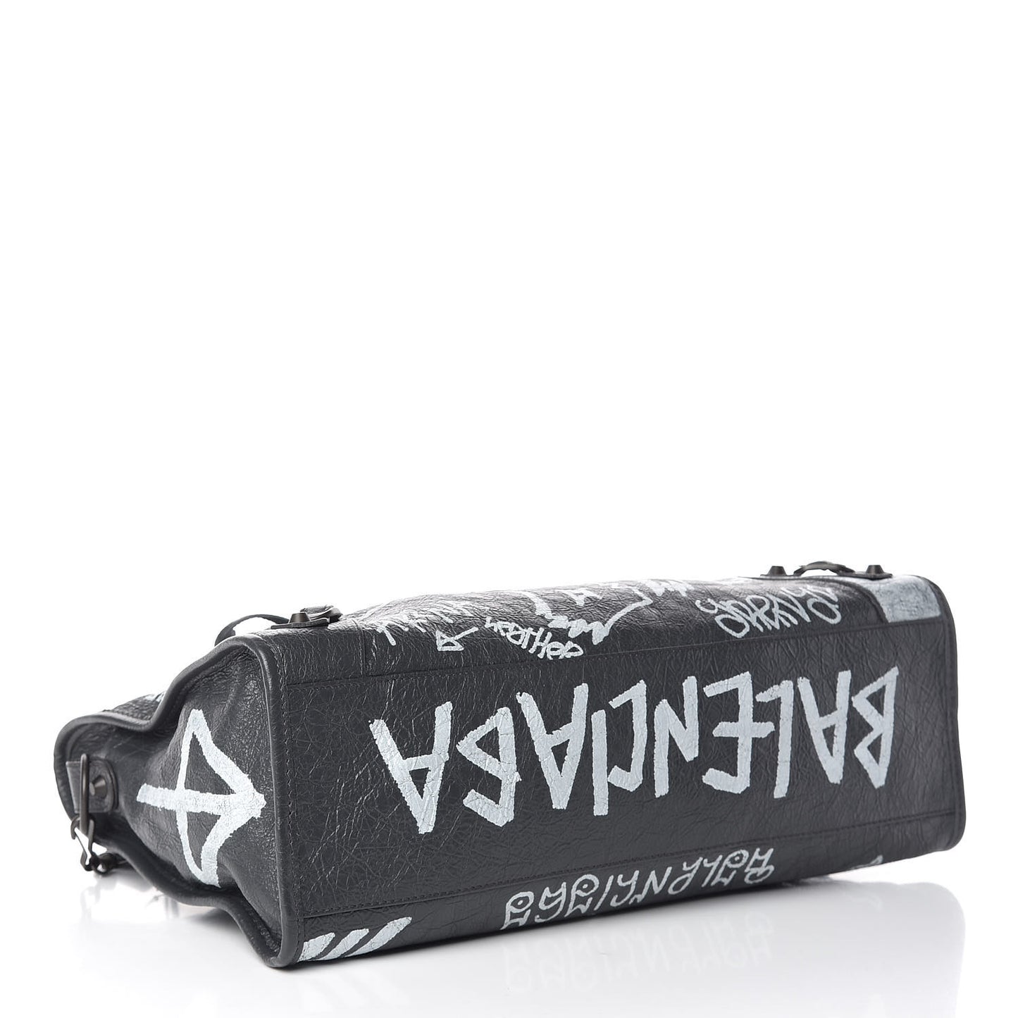 Agneau Arena Graffiti All Over Classic Hardware City Gris Fossile White