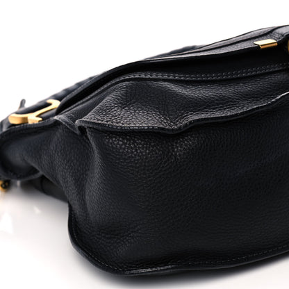 Chloe Calfskin Medium Marcie Satchel Black 6 of 15