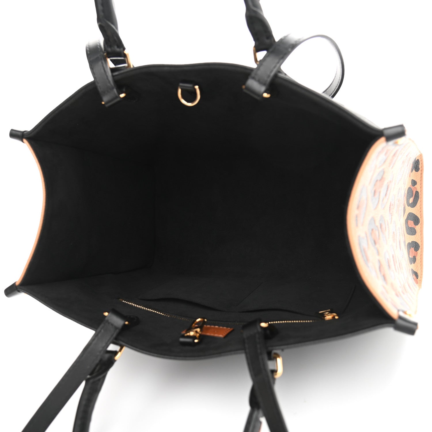 Louis Vuitton Empreinte Monogram Giant Wild At Heart Onthego MM Black 5 of 9