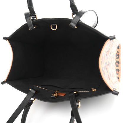 Louis Vuitton Empreinte Monogram Giant Wild At Heart Onthego MM Black 5 of 9